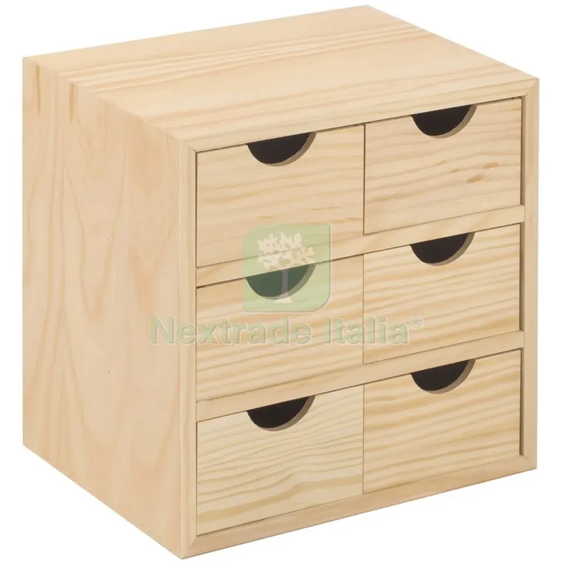 CASSETTIERA MINI 6 CASSETTI 28X20XH28 CM — Arredo — rif. FERX.9339 CASSETTIERA MINI 6 CASSETTI 28X20XH28 CM — Arredo — rif. FERX.9339