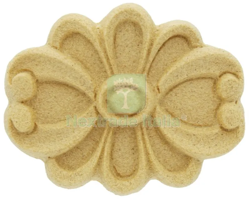 25PZ Fregio in Pasta di Legno ART. 45078 MM.70X55 — Ferramenta per legno e mobili — rif. FERX.934 25PZ Fregio in Pasta di Legno ART. 45078 MM.70X55 — Ferramenta per legno e mobili — rif. FERX.934