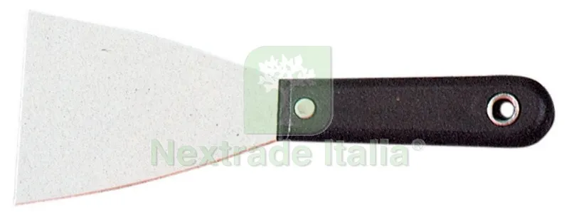 12PZ SPATOLA MANICATA INOX 40 MM — Spatole e attrezzi per stesura — rif. FERX.93401