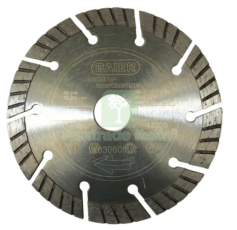 Disco Universale ART. B07234 x Baier BDN 125 — Accessori e ricambi utensili elettrici — rif. FERX.93408 Disco Universale ART. B07234 x Baier BDN 125 — Accessori e ricambi utensili elettrici — rif. FERX.93408