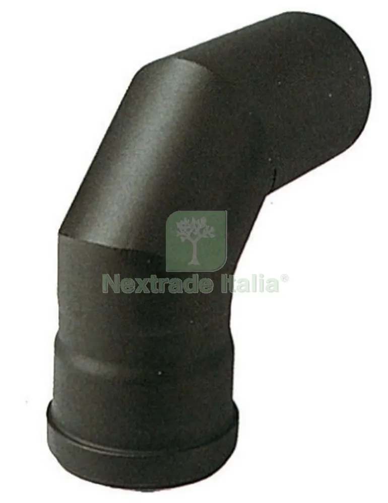 Gomito x Stufa a Pellet 90° DIAM.10MF — Stufe e camini — rif. FERX.93444 Gomito x Stufa a Pellet 90° DIAM.10MF — Stufe e camini — rif. FERX.93444