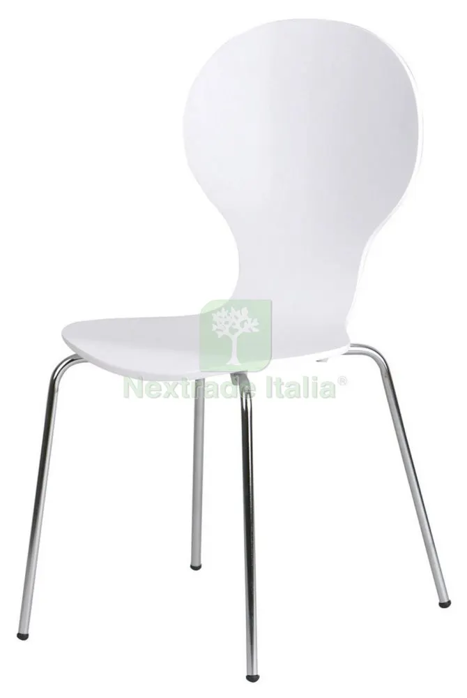 4PZ Sedia Cellini Bianco Laccato — Arredo — rif. FERX.93476 4PZ Sedia Cellini Bianco Laccato — Arredo — rif. FERX.93476
