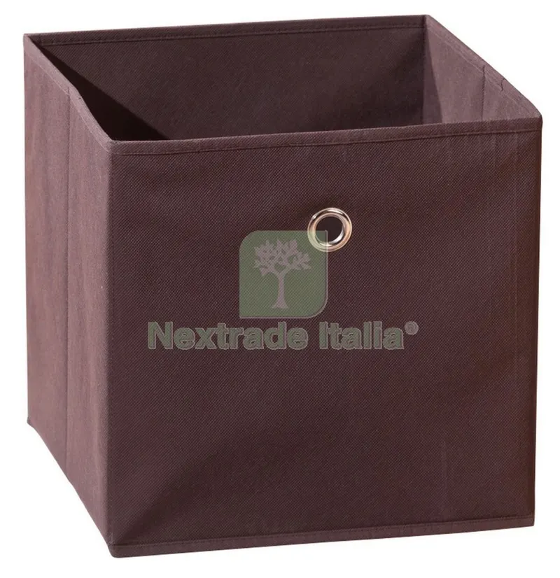 Portaoggetti Winny 32X32XH31 CM Marrone — Accessori bagno — rif. FERX.93482 Portaoggetti Winny 32X32XH31 CM Marrone — Accessori bagno — rif. FERX.93482
