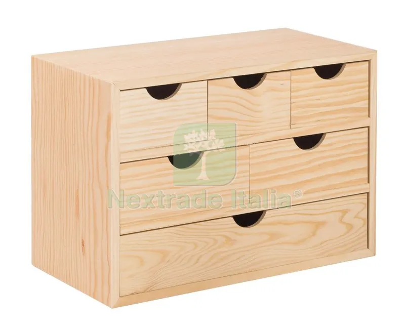 Cassettiera Mini 6 Cassetti 40X20XH28 CM — Arredo — rif. FERX.9355