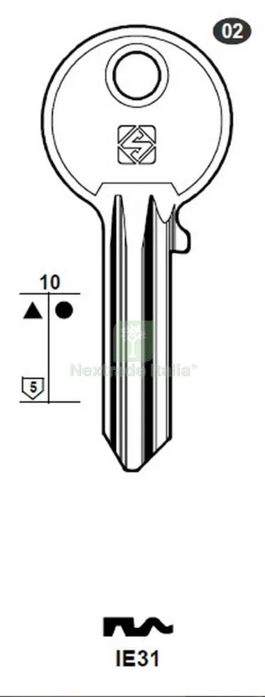 20PZ CHIAVI SILCA PROFILO ART. IE31 ASC GR.2 — Serrature e cilindri — rif. FERX.93578 20PZ CHIAVI SILCA PROFILO ART. IE31 ASC GR.2 — Serrature e cilindri — rif. FERX.93578