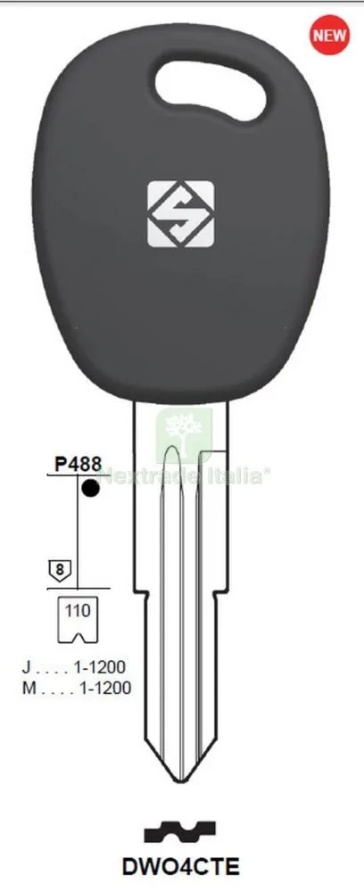 2PZ CHIAVI TRANSPONDER VUOTA SILCA DWO4CTE — Chiavi e ricambi auto — rif. FERX.93580 2PZ CHIAVI TRANSPONDER VUOTA SILCA DWO4CTE — Chiavi e ricambi auto — rif. FERX.93580
