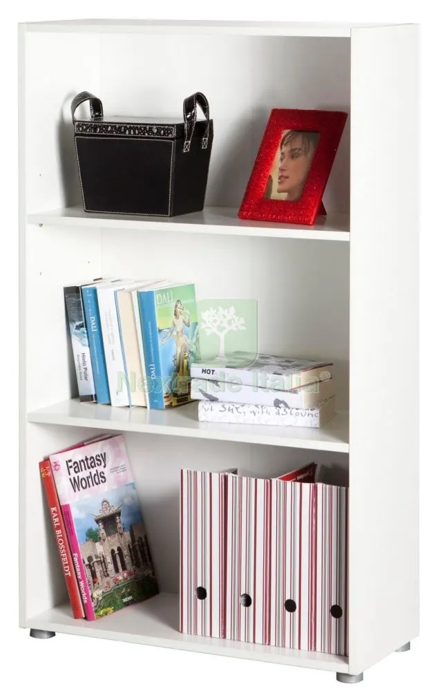 Kit Libreria CM.70X30X119H Bianco — Arredo — rif. FERX.93597
