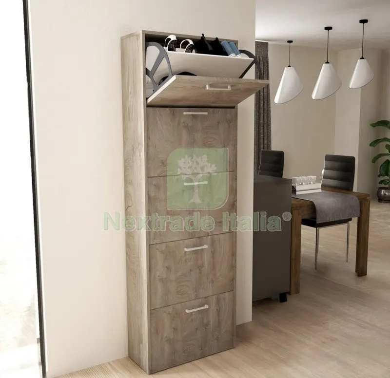 *KIT Scarpiera 5A D/PROF. 59X172X25 Rovere CH.K105 — Arredo — rif. FERX.936 *KIT Scarpiera 5A D/PROF. 59X172X25 Rovere CH.K105 — Arredo — rif. FERX.936