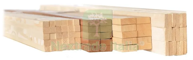 3PZ LISTELLO ABETE MM.35 X145 X 200H — Pannelli e tavole in legno — rif. FERX.9360