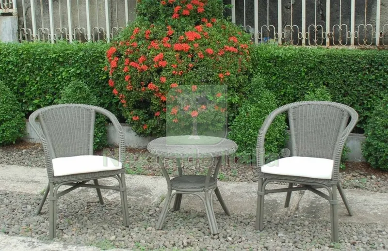 Set Tavolino Senza Vetro + 2 Poltrone "anita" Completo di Cuscini — Arredo — rif. FERX.93622