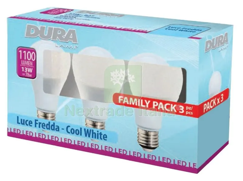 6PZ LED Set 3 Goccia 13WE27-L.1100-6000K Fredda — Illuminazione — rif. FERX.93730 6PZ LED Set 3 Goccia 13WE27-L.1100-6000K Fredda — Illuminazione — rif. FERX.93730