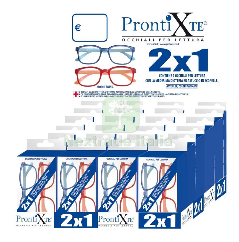 ESP.PZ.24 Occhiali 2X1 'pronti x TE' TWIN-3 — Protezioni corpo — rif. FERX.93829 ESP.PZ.24 Occhiali 2X1 'pronti x TE' TWIN-3 — Protezioni corpo — rif. FERX.93829