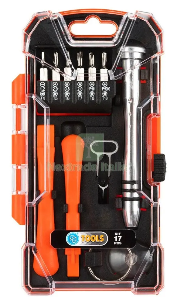 KIT RIPARAZIONE SMARTPHONE E PC 17PZ — Elettronica e TV — rif. FERX.93840