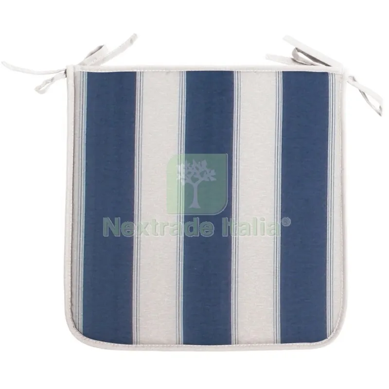 4PZ Cuscino Panarea Dimensioni CM.39X39X2 Rigato Blu — Tempo libero outdoor — rif. FERX.93857 4PZ Cuscino Panarea Dimensioni CM.39X39X2 Rigato Blu — Tempo libero outdoor — rif. FERX.93857
