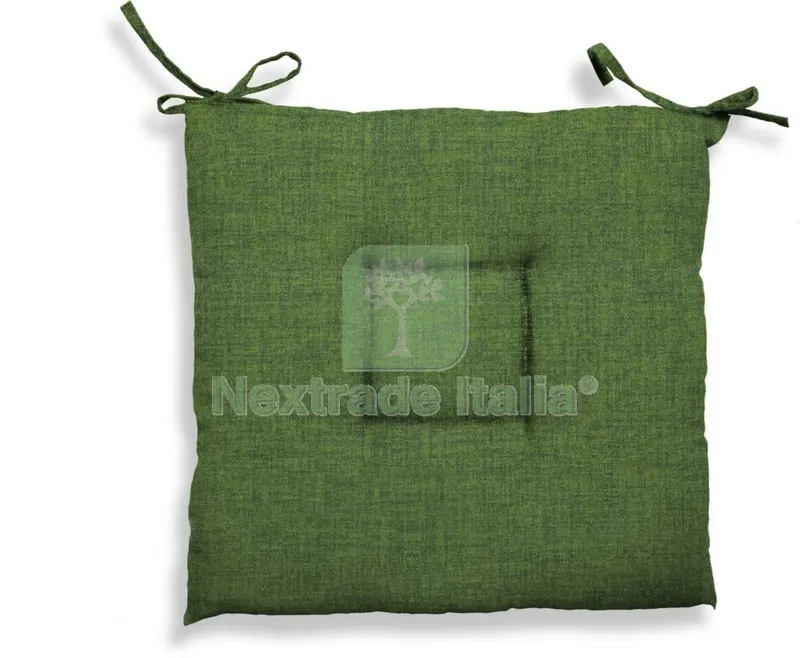 12PZ Cuscino Creta CM.40X40X5 Verde 1546 — Tempo libero outdoor — rif. FERX.93867