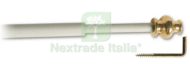 6BLISTER Blister Brisbris Ottone Bianco Oro MM. 7X50 (PZ.2) — Casalinghi e organizzazione — rif. FERX.93897