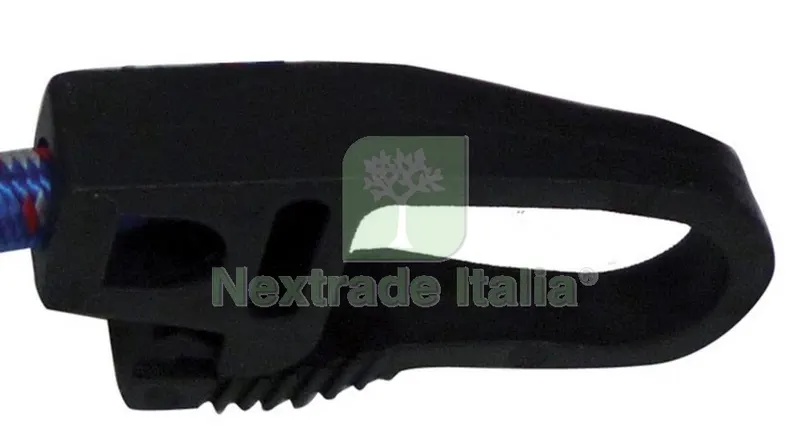 CONFEZIONE 50 GANCI PVC X CORDA FISSABAGAGLI MM.10 — Casalinghi e organizzazione — rif. FERX.9390 CONFEZIONE 50 GANCI PVC X CORDA FISSABAGAGLI MM.10 — Casalinghi e organizzazione — rif. FERX.9390