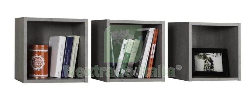 Kit 3 Cubi CM 35X28X35H Grigio Cemento — Cemento, malte e collanti edili — rif. FERX.93922 Kit 3 Cubi CM 35X28X35H Grigio Cemento — Cemento, malte e collanti edili — rif. FERX.93922