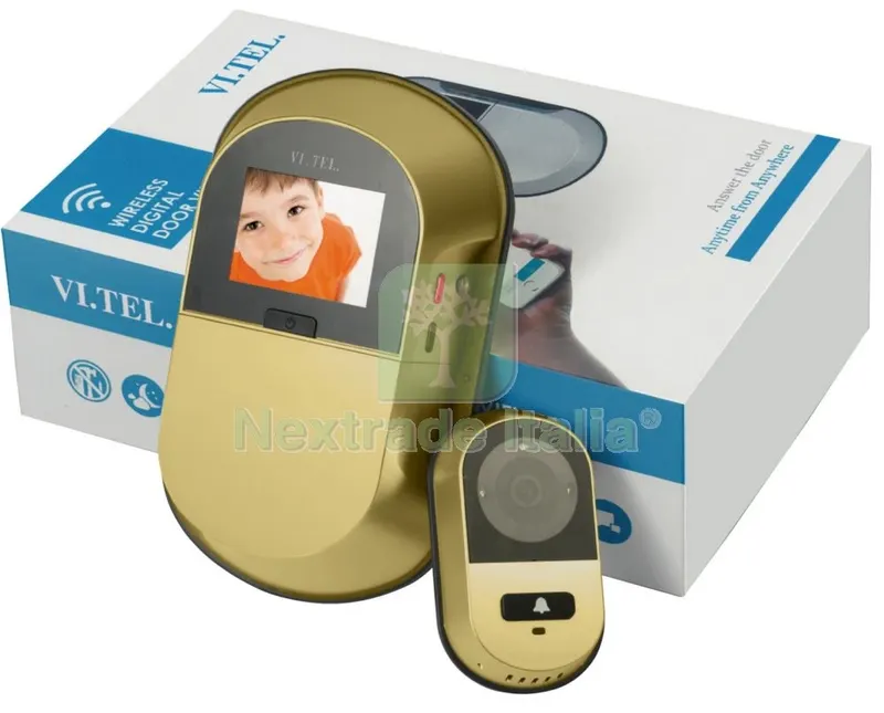 Spioncino Digitale Wireless Oro — Ferramenta porte e finestre — rif. FERX.93949
