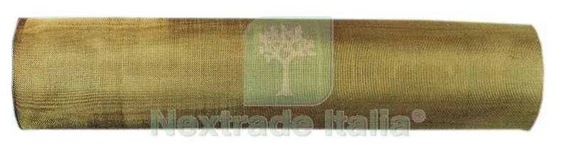 5ML TELA OTTONE F.020 MAGLIA 0,726 ALTEZZA 50 CM — Ruote e rotelle — rif. FERX.9400