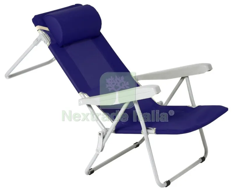 Sdraio 6+1 Posizioni MOD.MARINA Blu — Tempo libero outdoor — rif. FERX.94042 Sdraio 6+1 Posizioni MOD.MARINA Blu — Tempo libero outdoor — rif. FERX.94042