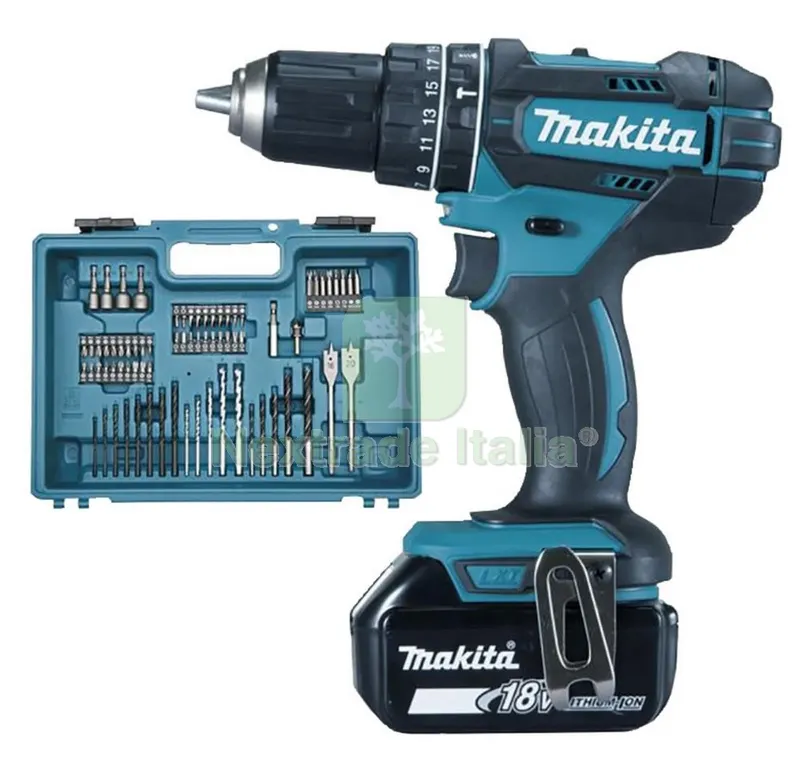 Makita Superkit 18VP-3AH con 2 Batteria DHP482RFX1 — Marchi utensili elettrici — rif. FERX.94067 Makita Superkit 18VP-3AH con 2 Batteria DHP482RFX1 — Marchi utensili elettrici — rif. FERX.94067