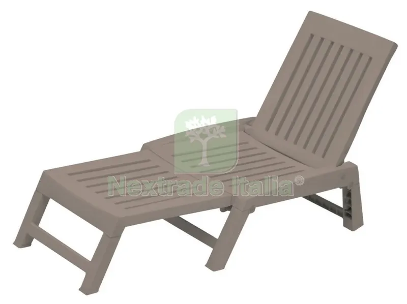 LETTINO 'ORFEO' TORTORA — Tempo libero outdoor — rif. FERX.94108 LETTINO 'ORFEO' TORTORA — Tempo libero outdoor — rif. FERX.94108