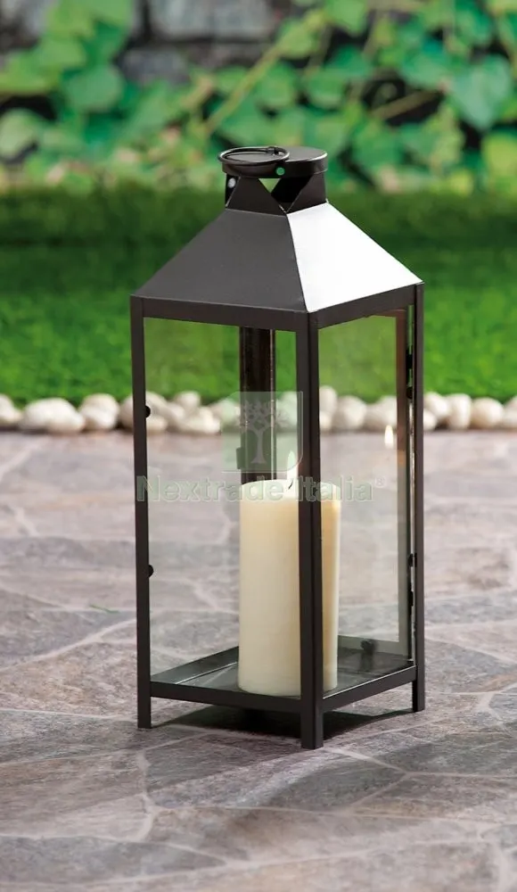 6PZ Lanterna Portacandela CM 18X18X40H Colori Assortiti — Illuminazione — rif. FERX.94189 6PZ Lanterna Portacandela CM 18X18X40H Colori Assortiti — Illuminazione — rif. FERX.94189
