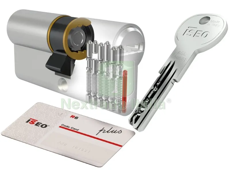 ISEO 'R6 PLUS' CILINDRO 5 CHIAVI MM 30X40 — Serrature e cilindri — rif. FERX.94222 ISEO 'R6 PLUS' CILINDRO 5 CHIAVI MM 30X40 — Serrature e cilindri — rif. FERX.94222