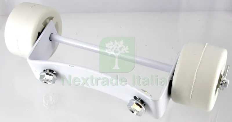 Set Ruote per Stufa Patio Bianca HSS-A-PC — Attrezzi da giardino — rif. FERX.94238