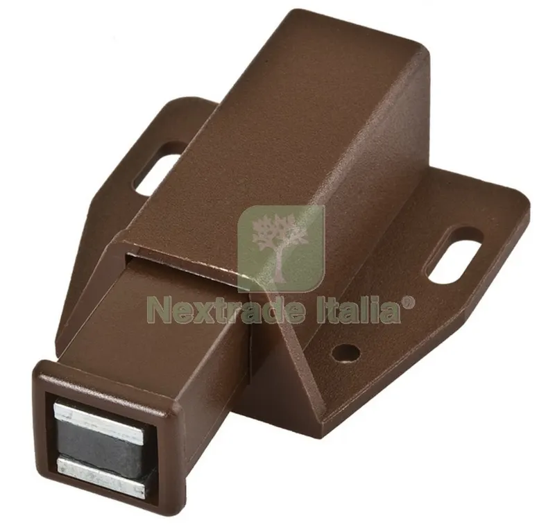 100PZ CRICCHETTO MAGNETICO AUTOMATICO ART. 690 COLORE MARRONE — Cinghie e tiranti a cricchetto — rif. FERX.9424 100PZ CRICCHETTO MAGNETICO AUTOMATICO ART. 690 COLORE MARRONE — Cinghie e tiranti a cricchetto — rif. FERX.9424