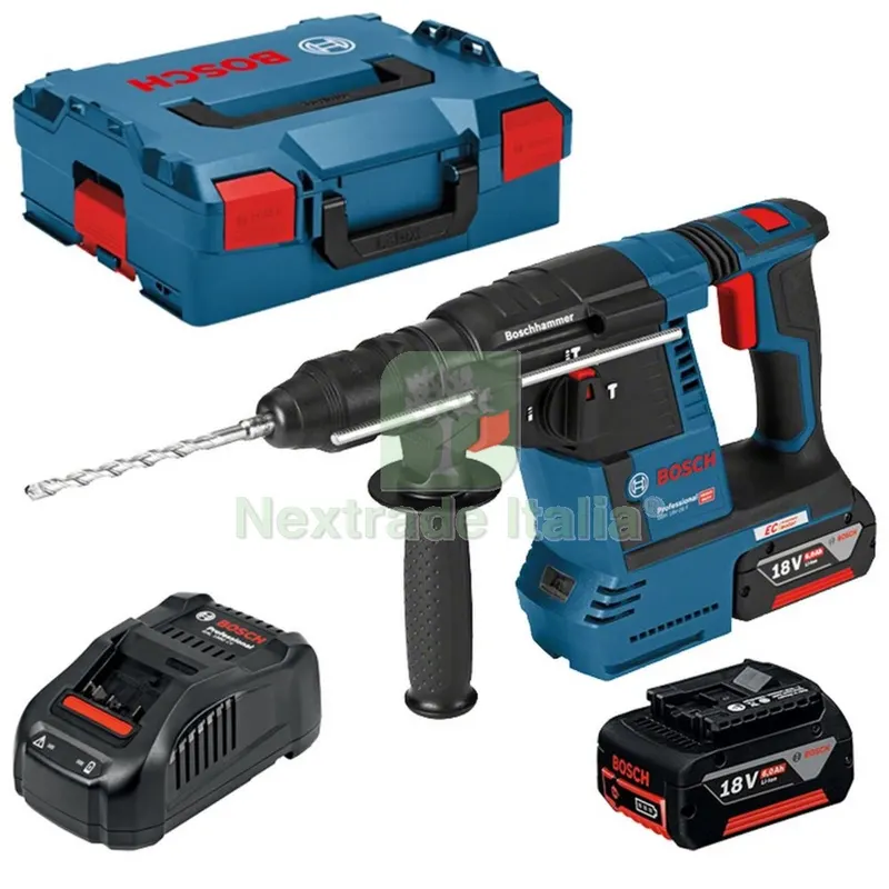 Bosch-B 18V Martello Perf. GBH18V-26F 2 Batt. 5,5AH — Martelli e mazze — rif. FERX.94246