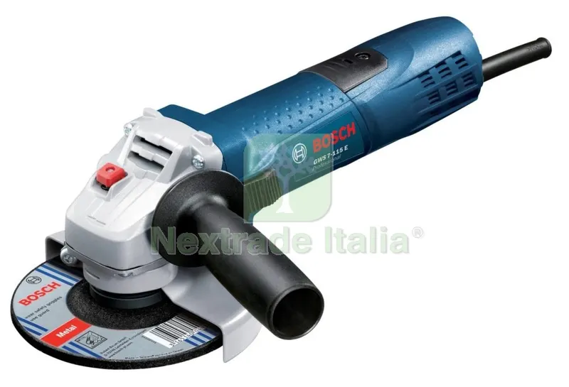Bosch-B Mini-Smerigliatrice 720W GWS7-115E — Smerigliatrici e seghe — rif. FERX.94257 Bosch-B Mini-Smerigliatrice 720W GWS7-115E — Smerigliatrici e seghe — rif. FERX.94257