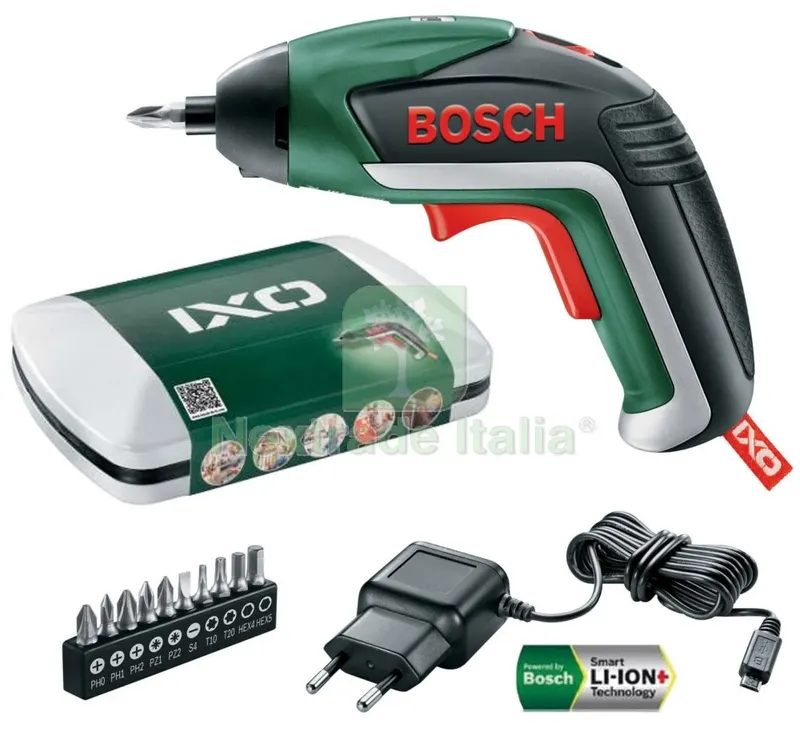 Bosch-V Avvitatore IXO V 3,6V Versione Base — Trapani e avvitatori — rif. FERX.94270 Bosch-V Avvitatore IXO V 3,6V Versione Base — Trapani e avvitatori — rif. FERX.94270