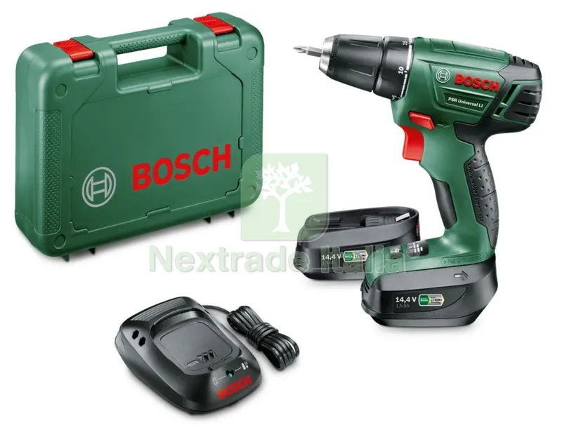 Bosch-V Trapano 2 Batterie PSR 1440 LI — Trapani e avvitatori — rif. FERX.94285 Bosch-V Trapano 2 Batterie PSR 1440 LI — Trapani e avvitatori — rif. FERX.94285