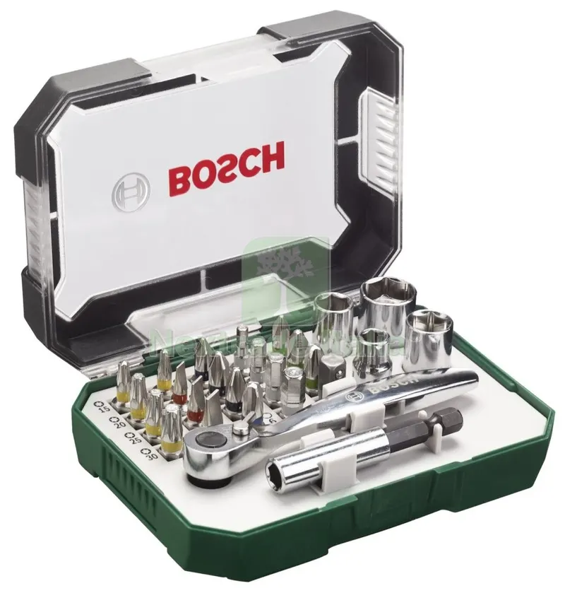 BOSCH-A SET 26 PEZZI 017322 — Punte, frese e dischi — rif. FERX.94292
