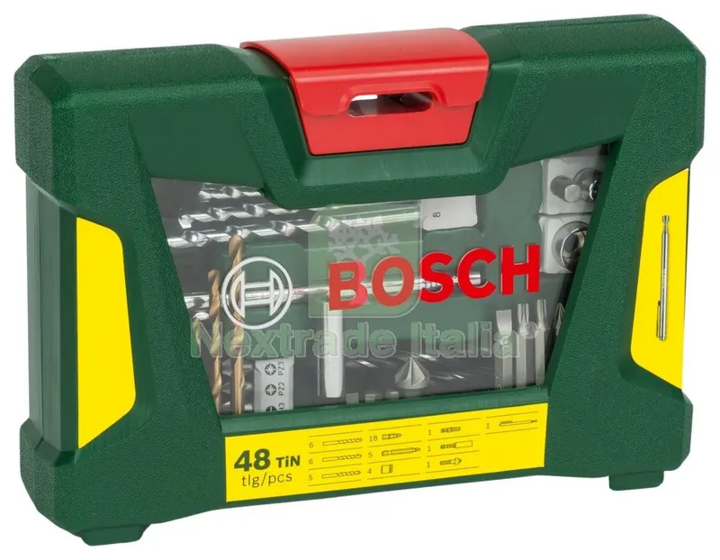 BOSCH-A SET 48 PEZZI 017303 — Punte, frese e dischi — rif. FERX.94295