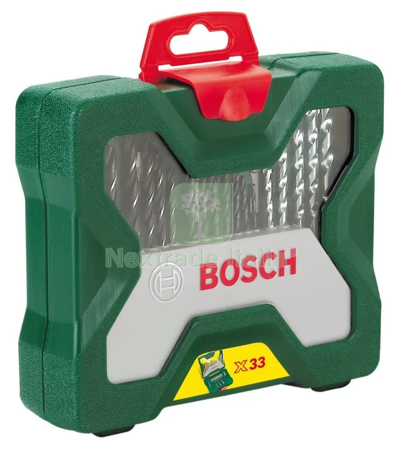 BOSCH-A SET 33 PEZZI 019325 — Punte, frese e dischi — rif. FERX.94297