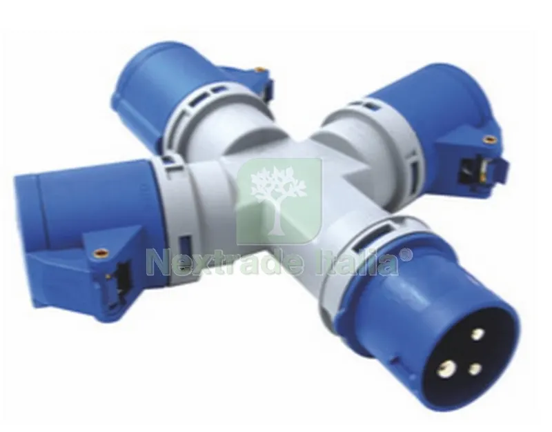 ADATTATORE INDUSTRIALE MULTIPLO — Interruttori e prese — rif. FERX.94356 ADATTATORE INDUSTRIALE MULTIPLO — Interruttori e prese — rif. FERX.94356