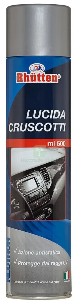 RHUTTEN LUCIDA CRUSCOTTI SPRAY 600 ML. — Cura e pulizia auto — rif. FERX.94363