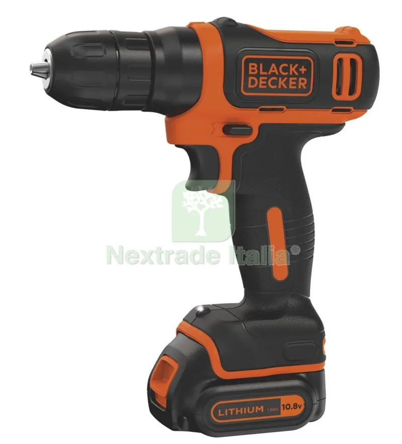 Trapano B+D 10,8V-1,5AH Litio MOD.BDCD12 — Trapani e avvitatori — rif. FERX.94379 Trapano B+D 10,8V-1,5AH Litio MOD.BDCD12 — Trapani e avvitatori — rif. FERX.94379