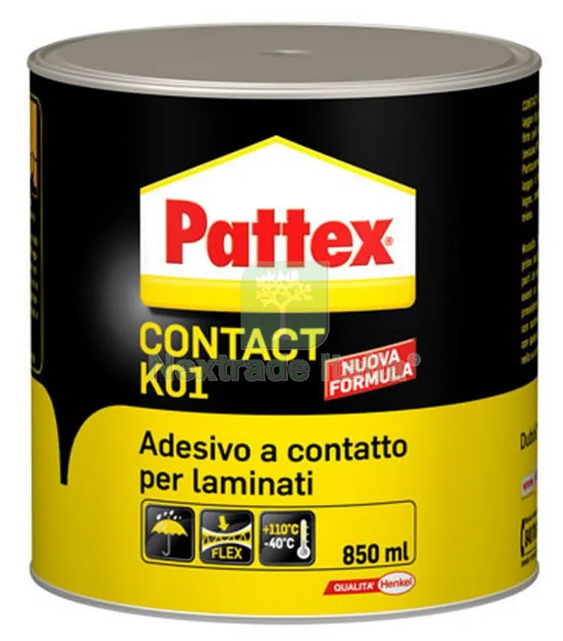PATTEX "CONTACT K01" ML.850 — Adesivi e sigillanti — rif. FERX.9438 PATTEX "CONTACT K01" ML.850 — Adesivi e sigillanti — rif. FERX.9438