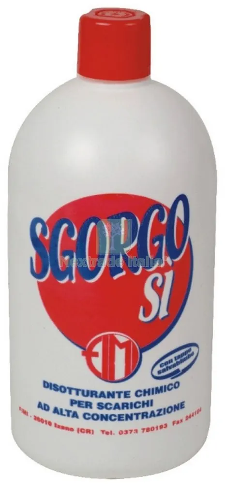 6PZ Disgorgante Liquido 'sgorgosi' ML.1000 — Scarichi e sifoni — rif. FERX.94398 6PZ Disgorgante Liquido 'sgorgosi' ML.1000 — Scarichi e sifoni — rif. FERX.94398