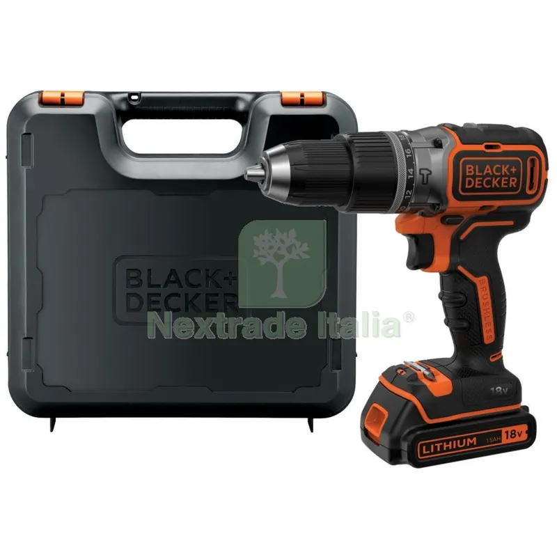 Trapano B+D 18VP Litio Brushless BL188K — Trapani e avvitatori — rif. FERX.94419 Trapano B+D 18VP Litio Brushless BL188K — Trapani e avvitatori — rif. FERX.94419