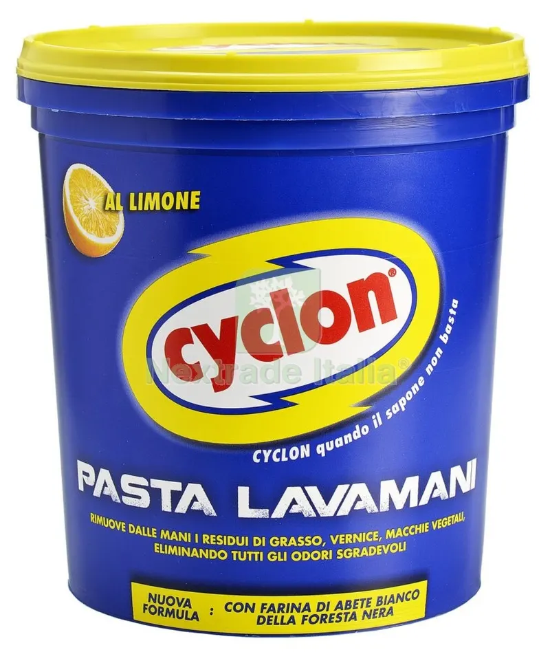 6PZ CYCLON PASTA LAVAMANI 1000 ML — Sgrassanti e detergenti pittura — rif. FERX.94432 6PZ CYCLON PASTA LAVAMANI 1000 ML — Sgrassanti e detergenti pittura — rif. FERX.94432