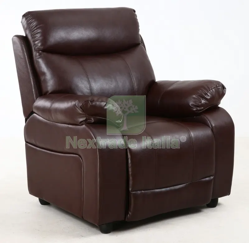 Poltrona Recliner "dubai" Reclinabile Colore Marrone — Arredo — rif. FERX.94438 Poltrona Recliner "dubai" Reclinabile Colore Marrone — Arredo — rif. FERX.94438