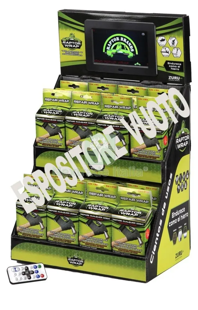 Espositore Vuoto per Nastro in Fibra di Vetro — Materiale promozionale e POP — rif. FERX.94441 Espositore Vuoto per Nastro in Fibra di Vetro — Materiale promozionale e POP — rif. FERX.94441
