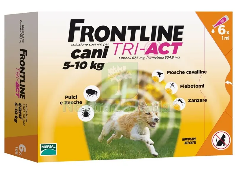 FRONTLINE TRI-ACT KG. 5-10 (6P) OFF.SPECIALE — Attrezzi da giardino — rif. FERX.94463