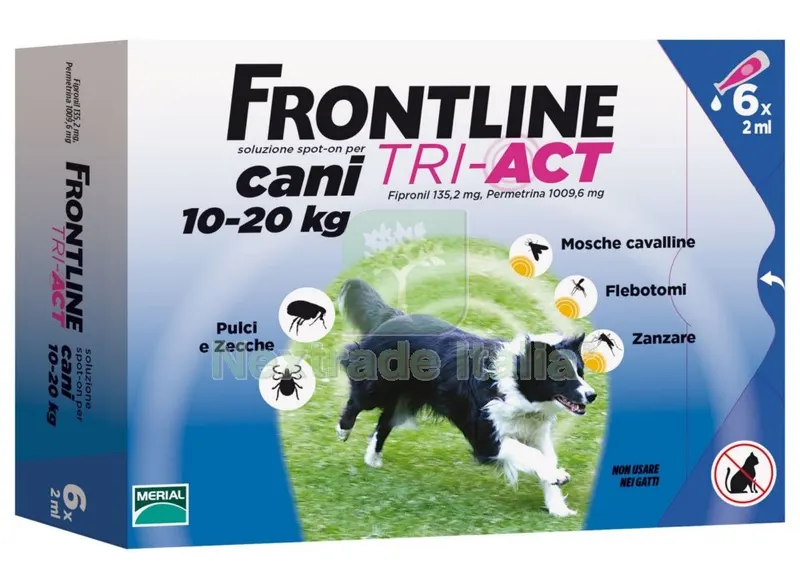 FRONTLINE TRI-ACT KG.10-20 (6P) OFF.SPECIALE — Attrezzi da giardino — rif. FERX.94464 FRONTLINE TRI-ACT KG.10-20 (6P) OFF.SPECIALE — Attrezzi da giardino — rif. FERX.94464