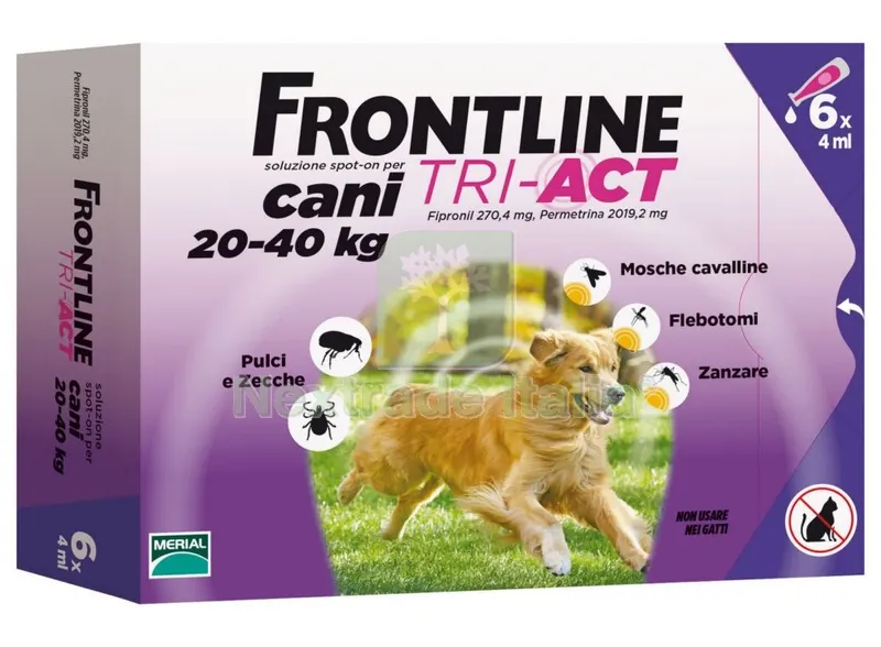 FRONTLINE TRI-ACT KG.20-40 (6P) OFF.SPECIALE — Attrezzi da giardino — rif. FERX.94465 FRONTLINE TRI-ACT KG.20-40 (6P) OFF.SPECIALE — Attrezzi da giardino — rif. FERX.94465